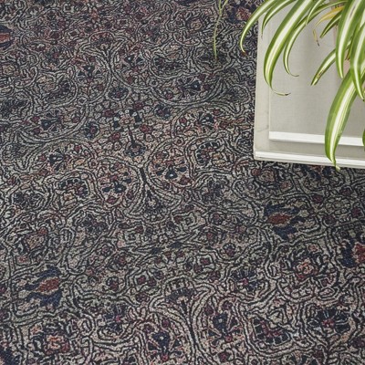 Emerald Vintage Flatwoven 5' x 7' Synthetic Easy Care Rug
