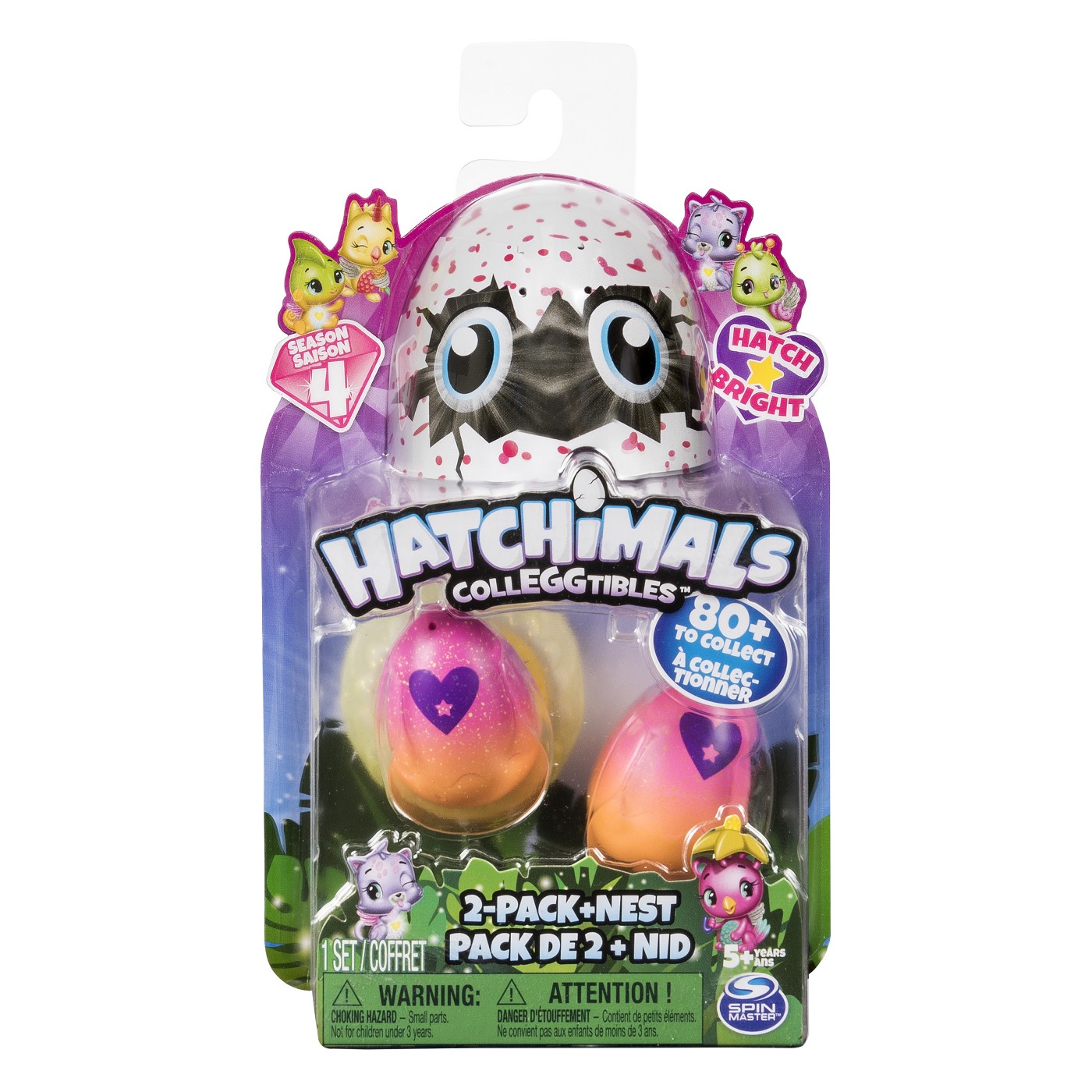 Hatchimals CollEGGtibles 2pk plus Nest - image 1 of 6