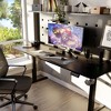 Celebalcony 71'' Adjustable Height Standing Desk, Computer Desks with Memory Preset, Splice Tabletop, Black Frame - 3 of 4