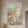 Art Remedy Leopard Spring Vintage Animal Art  Framed - 2 of 4