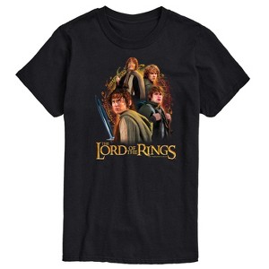 Men's - The Lord of the Rings - Frodo Sam Pippin Merry Hobbits Short Sleeve Graphic T-Shirt - 1 of 4