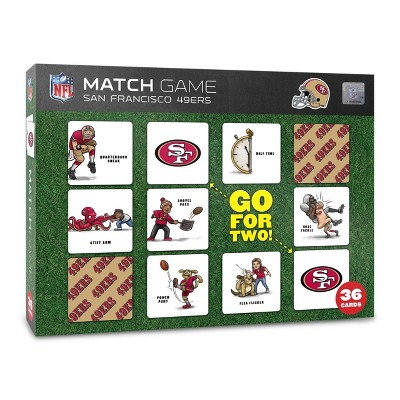 NFL San Francisco 49ers Memory Match Game