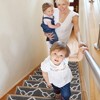 Sussexhome Zigzag Collection Non-Slip Carpet Stair Treads, 9" X 28" - 3 of 4