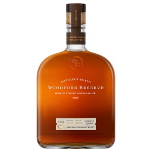 Woodford Reserve Straight Bourbon Whiskey - 1.75L Bottle - 1 of 4