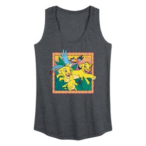 Women's - Disney - The Lion King Graphic Racerback Tank - 1 of 4