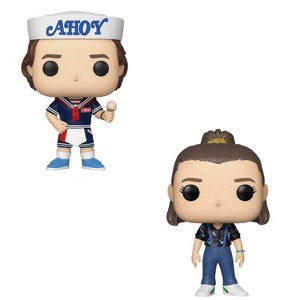 Funko Pop! 2 Pack Stranger Things - Steve with Ice Cream #803 & Eleven #843 - 1 of 3