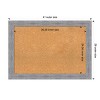 Amanti Art Bark Rustic Framed Corkboard, Natural Cork - 4 of 4