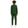 OppoSuits Teen Boys' Solid Color Suits - Glorious Green - Dark Green - Size 10 Years - image 2 of 4