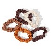 Kitsch-Mass Women's Satin Petite Scrunchies - Sedona - 5ct - 2 of 4