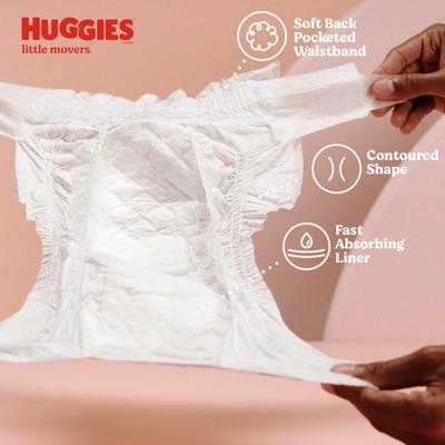 Huggies Pull-Ups Little Mover Baby Diaper - Size 3 - 136ct