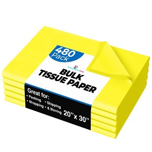 Crown Display Bulk Tissue paper 20 Inch. x 30 Inch. 480 count - 1 of 4