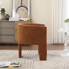 NicBex Modern Desk Chair, Modern Accent Chair with Metal Legs  Armchair for Home Office & Small Spaces - 2 of 4