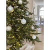 King of Christmas Artificial Christmas Tree Unlit, Rushmore Fir Artificial Xmas Tree with Metal Stand - 4 of 4