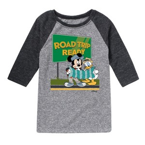Boys' - Disney - Road Trip Ready Raglan Graphic T-Shirt - 1 of 3
