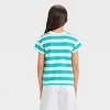 Girls' Short Sleeve Terry Top - Cat & Jack™ - 2 of 3