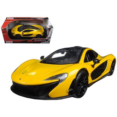 McLaren P1 Yellow 1/24 Diecast Model Car by Motormax