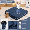 Nasitip 3pcs Kids Couch Toddler Couch, Modular Kids Play Couch for Playroom Convertible Sofa Foam Play Couch, Removable Cover - 4 of 4