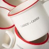 Holiday Mug Multicolor 4"H Dolomite Set of 4 - 2 of 4