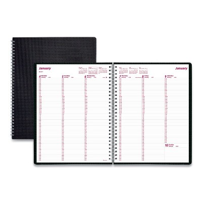 Brownline DuraFlex Weekly Planner 11 x 8.5 Black 2022 CB950VBLK