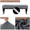 Unique Bargains Stretch Anti-Dust Protecting Dining Chair Slipcovers for 42" - 54" Bench - 3 of 4