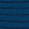 Kate and Laurel Tassey Large Knit Pillow Cover with Tassels, 18x18, Teal - 3 of 4
