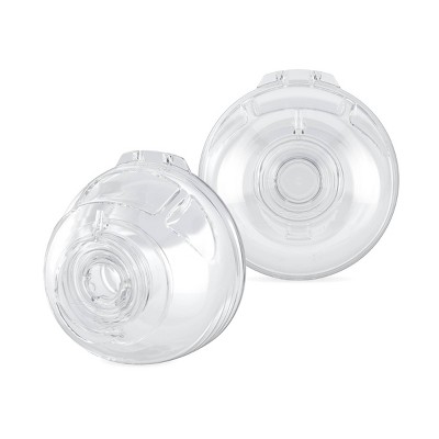 Lansinoh Wearable Pump Replacement Cups with Flanges, Postpartum Essentials - 2ct