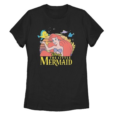 Women's The Little Mermaid Ariel Classic T-shirt : Target