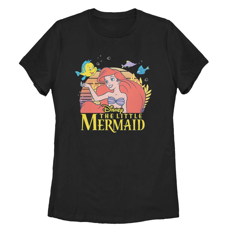 Women's The Little Mermaid Ariel Classic T-Shirt, 1 of 4