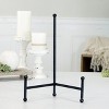 VIP Metal 12 in. Black Easel with Ball Legs - 2 of 4