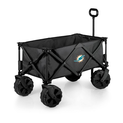 NFL Miami Dolphins All Terrain Portable Utility Wagon