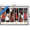 Trends International Michael Jordan - Championships Framed Wall Poster Prints - 3 of 4