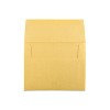 JAM Paper A2 Metallic Invitation Envelopes 4.375 x 5.75 Stardream Gold GCST608 - 2 of 2