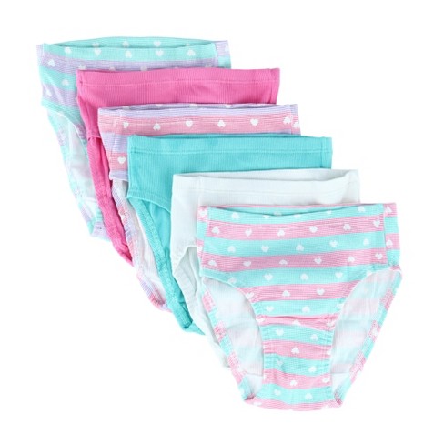Fruit of the Loom Toddler Girls 10 Pack Assorted Cotton Brief Underwear, 4T/5T