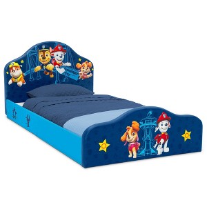 Delta Children PAW Patrol Upholstered Twin Bed - 1 of 4