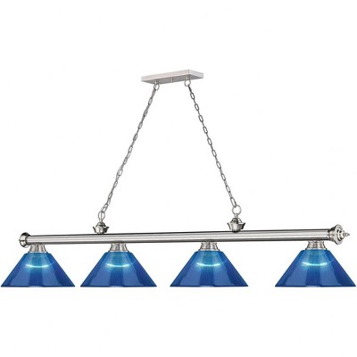 Z-Lite Cordon 4 - Light Chandelier in  Bronze Plate