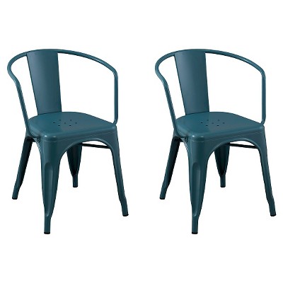 carlisle metal dining chair