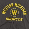 Western Michigan University Large One Color Adult T-Shirt Charcoal - 2 of 4