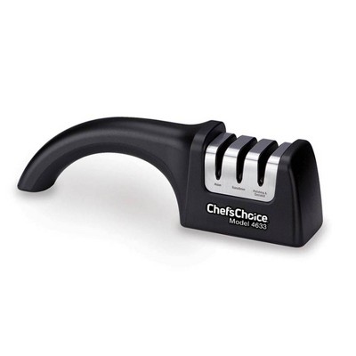 Chef'sChoice AngleSelect Diamond Hone Professional Manual Knife Sharpener Black