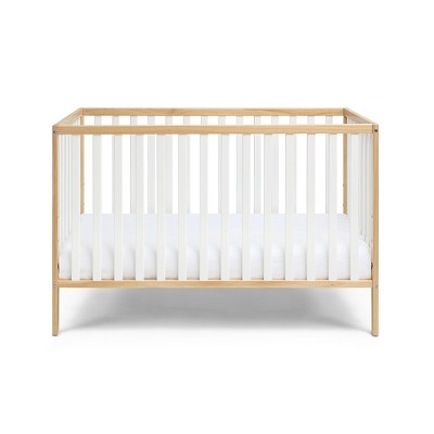 Acoinel 3-in-1 Wooden Convertible Island Crib for Nursery