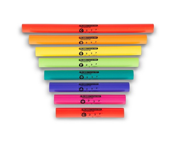Boomwhackers C Major Diatonic Scale Set (Upper Octave) Boomwhackers Tuned Percussion Tubes