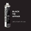 Colorshot Spray Paint Satin Black Tie Affair 10oz 4pk Value Set Black: Exterior Acrylic Paint & Primer, 10000 Sq Ft Coverage - 3 of 4