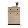 GlasFlength Decorative Storage Cabinets Drawer Chest Brown Finish Sturdy Solid Build Keeps Items Neatly Tidy Fits Bedroom, Brown, 59.45"*17.91"*5.12" - 2 of 4