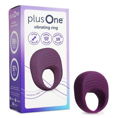 plusOne Waterproof and Rechargeable Vibrating Ring