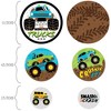 Big Dot of Happiness Smash and Crash - Monster Truck - Boy Birthday Party Giant Circle Confetti - Party Decorations - Large Confetti 27 Count - 2 of 4