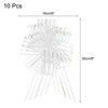 Unique Bargains Christmas Wedding Car Basket Gift Wrapping Big Organza Pull Bow 10 Pcs - 2 of 4
