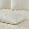 Gracie Mills Dean Chenille Geometric 3-Piece Cotton Comforter Set - 2 of 4
