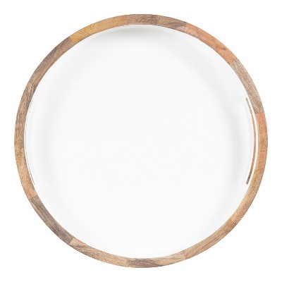 natural and white