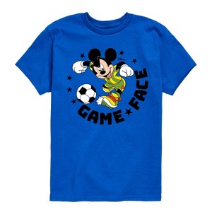 Boys' - Disney - Game Face Soccer Short Sleeve Graphic T-Shirt - 1 of 4