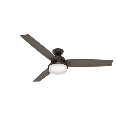 60 Sentinel Ceiling Fan With Remote Includes Led Light Bulb Hunter Fan Target