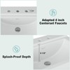 Bathroom Pedestal Sinks,Rectangular Pedestal Sink - 4 of 4